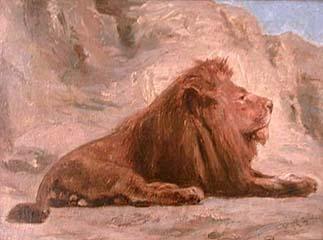 Pedro Americo Lion France oil painting art